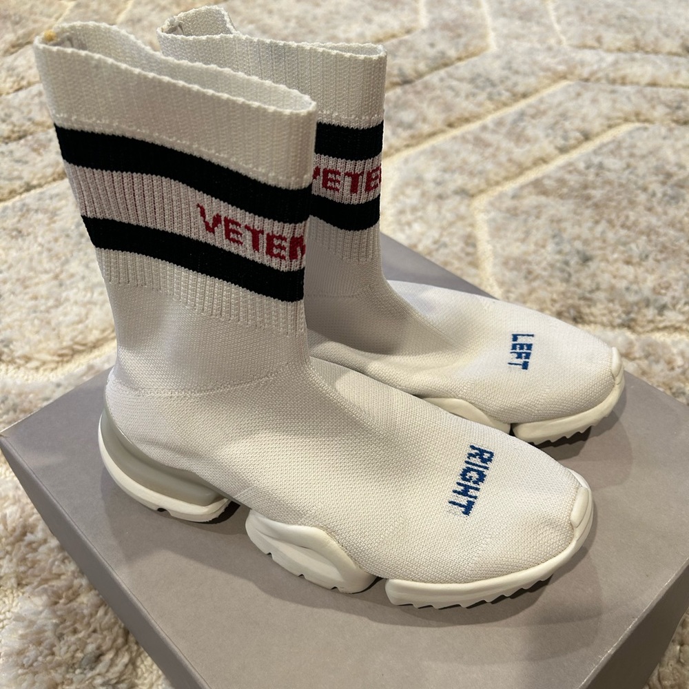 Vetements white sock sneaker ***unisex**